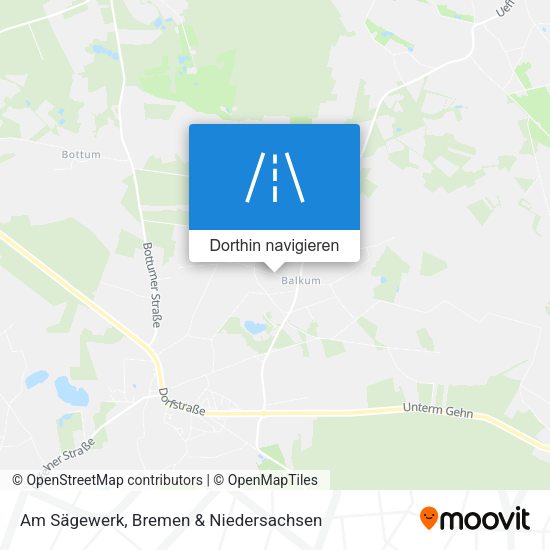 Am Sägewerk Karte