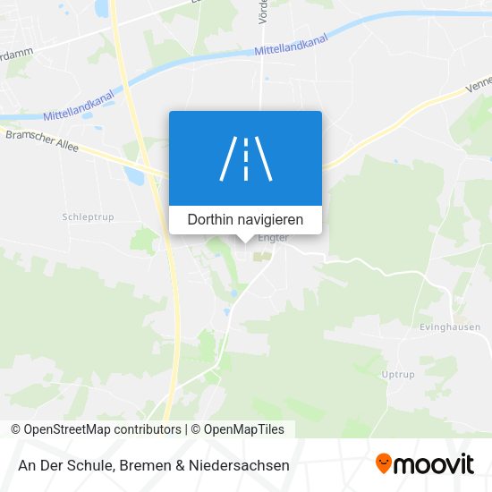 An Der Schule Karte