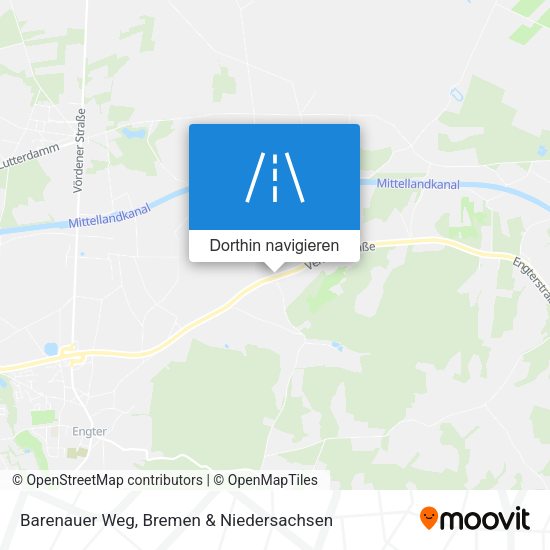 Barenauer Weg Karte