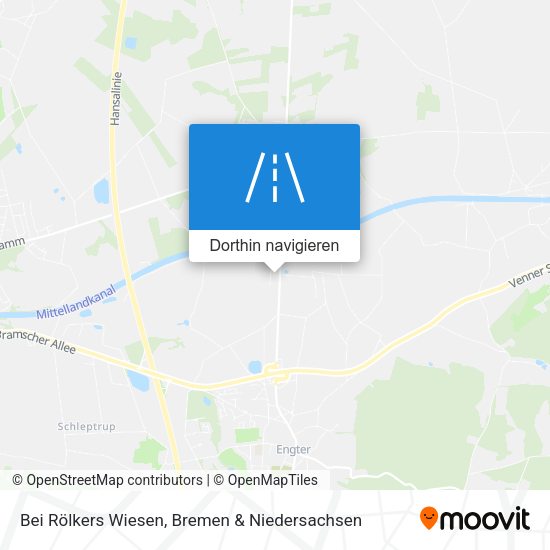 Bei Rölkers Wiesen Karte