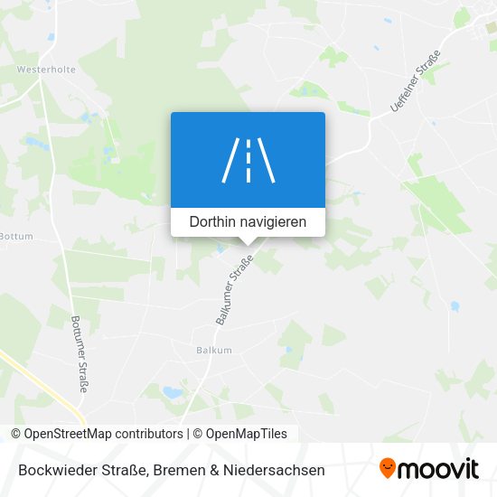 Bockwieder Straße Karte