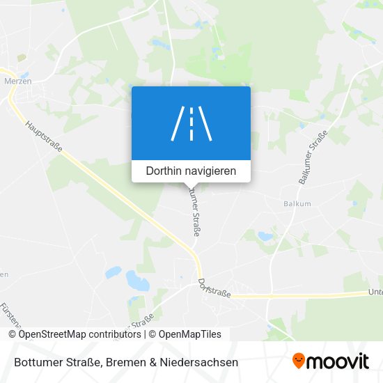 Bottumer Straße Karte