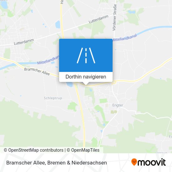 Bramscher Allee Karte