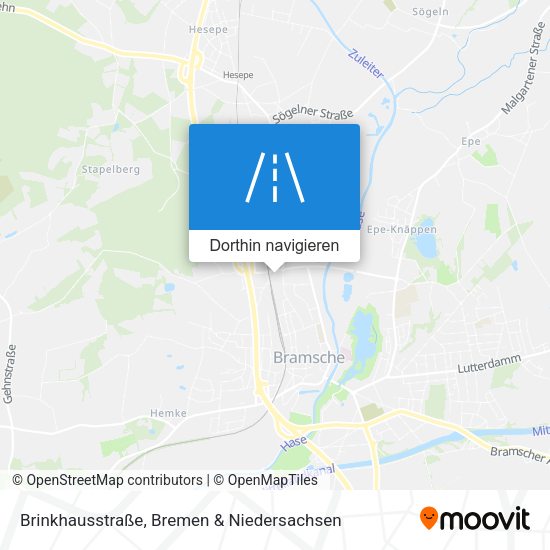 Brinkhausstraße Karte