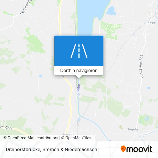 Dreihorstbrücke Karte