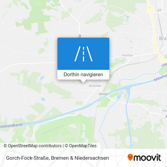 Gorch-Fock-Straße Karte