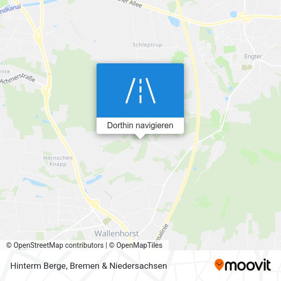 Hinterm Berge Karte