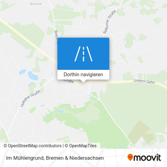 Im Mühlengrund Karte