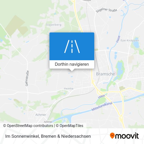 Im Sonnenwinkel Karte