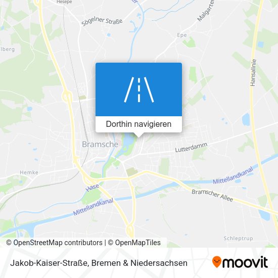 Jakob-Kaiser-Straße Karte