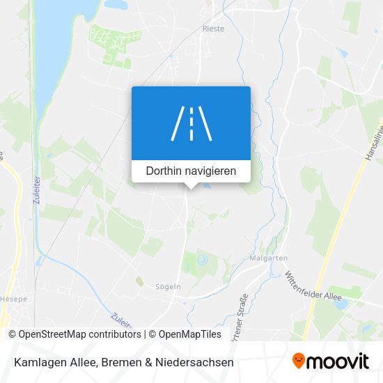 Kamlagen Allee Karte