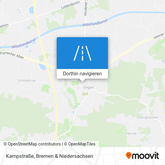 Kampstraße Karte