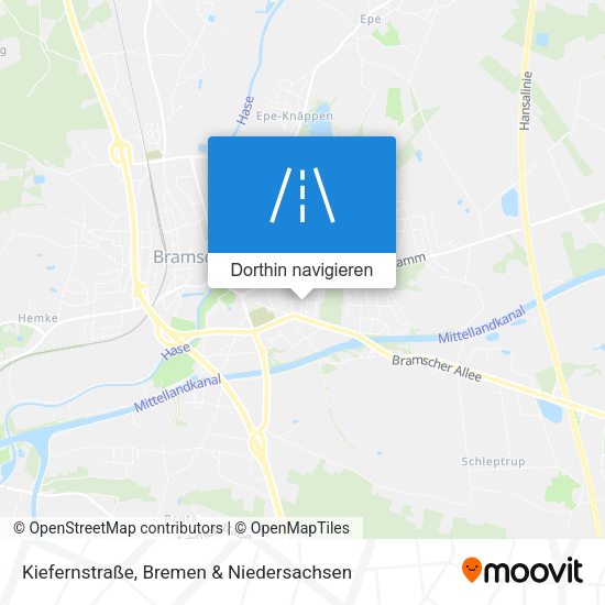 Kiefernstraße Karte