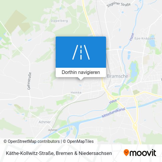 Käthe-Kollwitz-Straße Karte