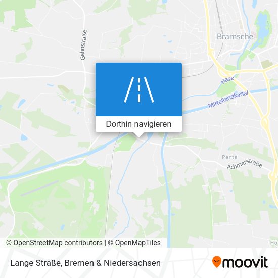 Lange Straße Karte