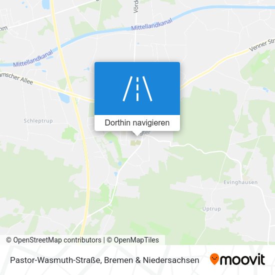 Pastor-Wasmuth-Straße Karte