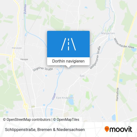 Schlippenstraße Karte
