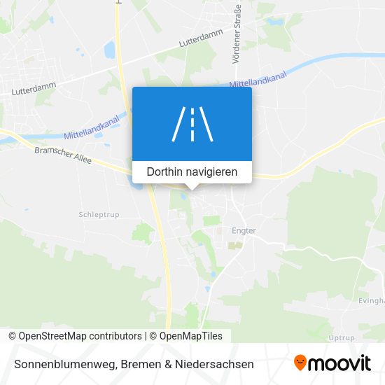 Sonnenblumenweg Karte