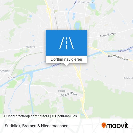 Südblick Karte