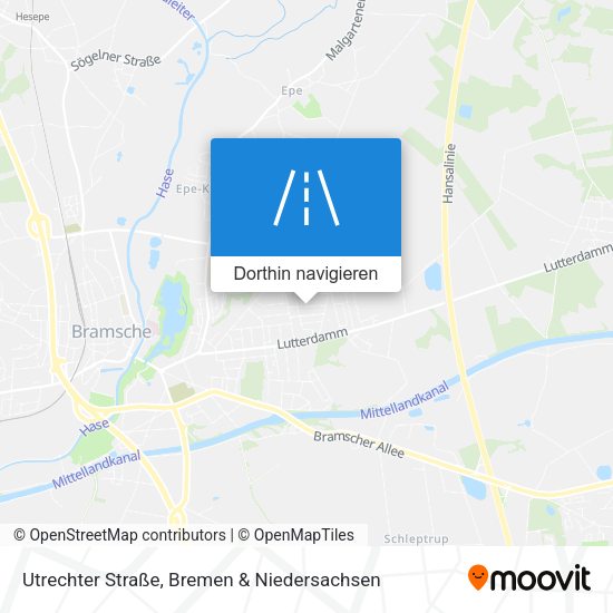 Utrechter Straße Karte