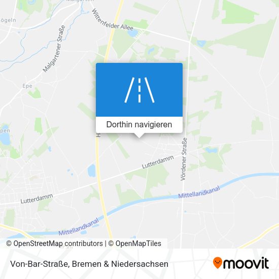 Von-Bar-Straße Karte