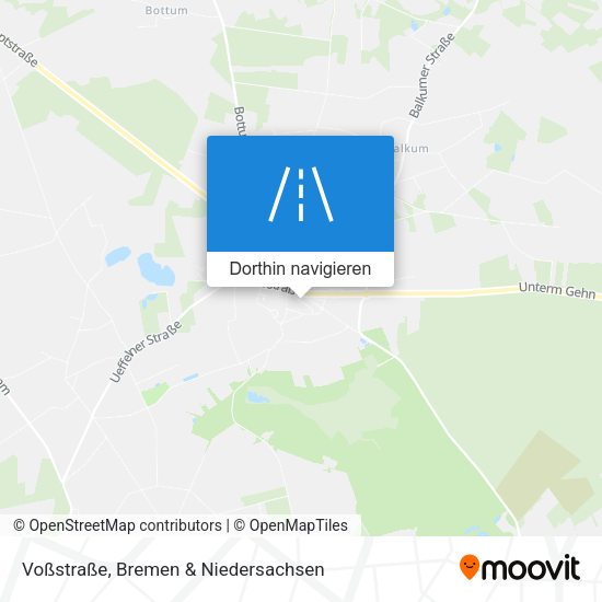 Voßstraße Karte
