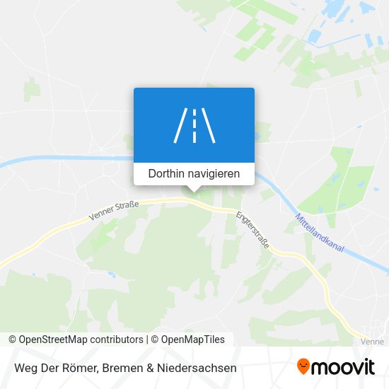Weg Der Römer Karte