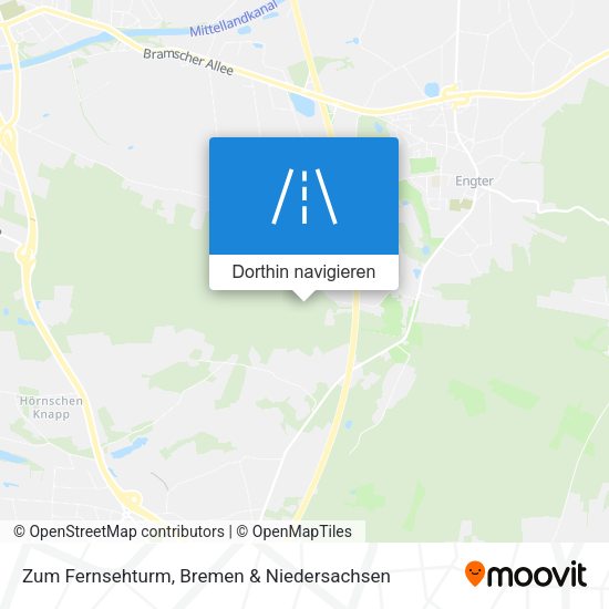 Zum Fernsehturm Karte