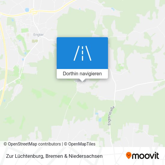 Zur Lüchtenburg Karte