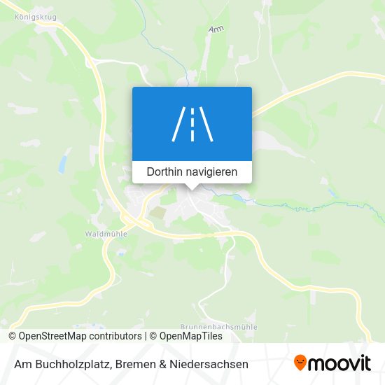 Am Buchholzplatz Karte
