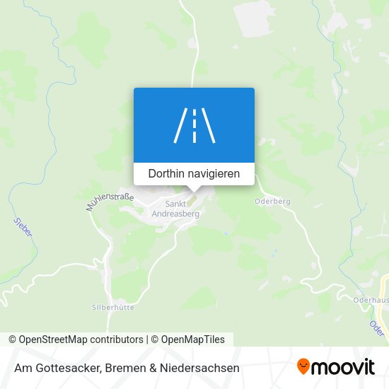 Am Gottesacker Karte