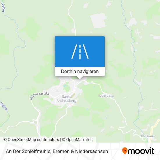 An Der Schleifmühle Karte