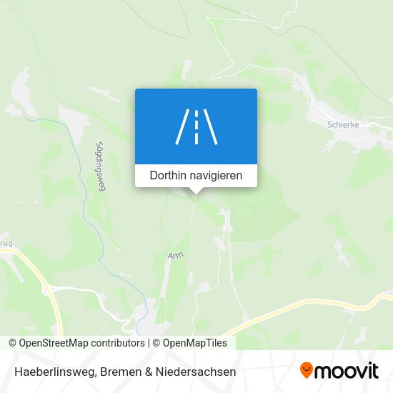 Haeberlinsweg Karte