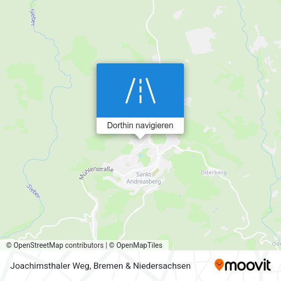 Joachimsthaler Weg Karte