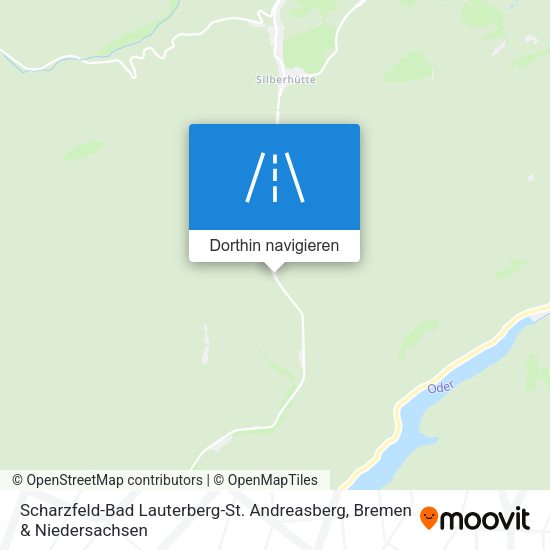 Scharzfeld-Bad Lauterberg-St. Andreasberg Karte