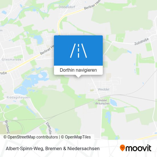 Albert-Spinn-Weg Karte