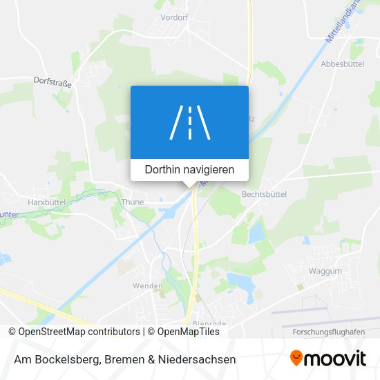 Am Bockelsberg Karte