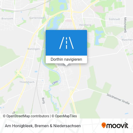 Am Honigbleek Karte