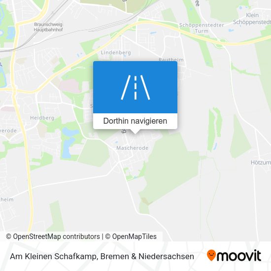 Am Kleinen Schafkamp Karte