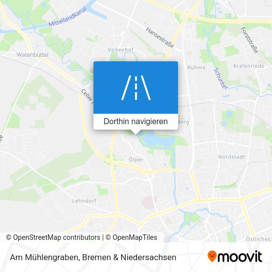 Am Mühlengraben Karte