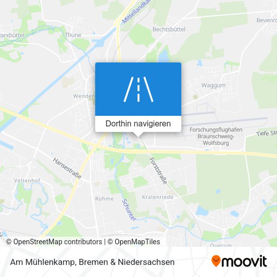 Am Mühlenkamp Karte