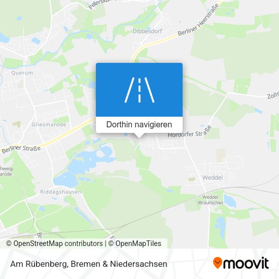 Am Rübenberg Karte