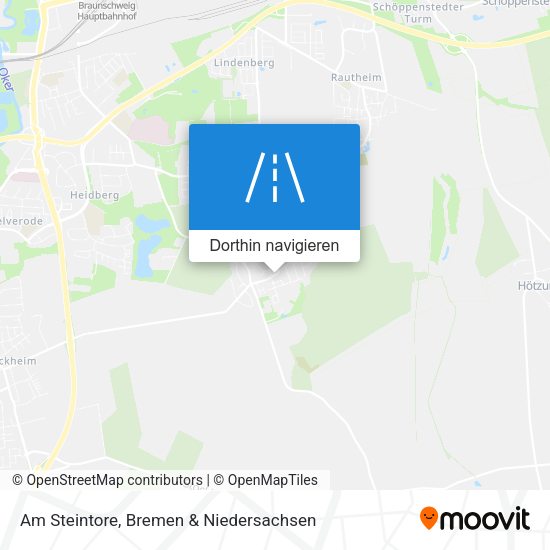 Am Steintore Karte