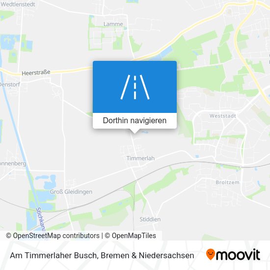 Am Timmerlaher Busch Karte
