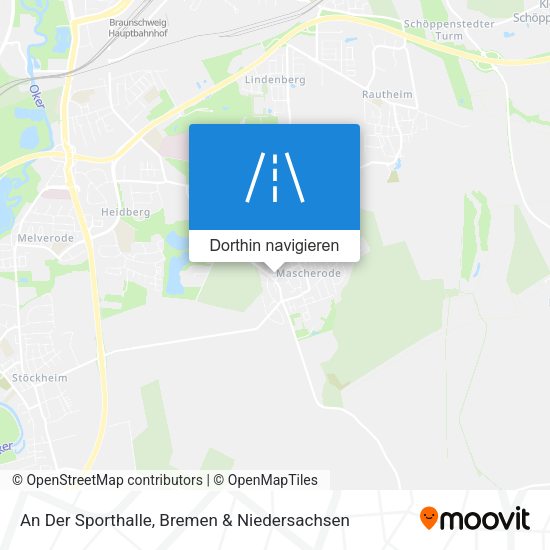 An Der Sporthalle Karte