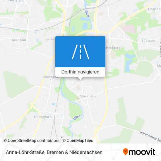 Anna-Löhr-Straße Karte