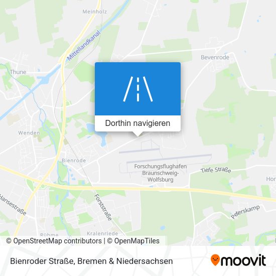 Bienroder Straße Karte