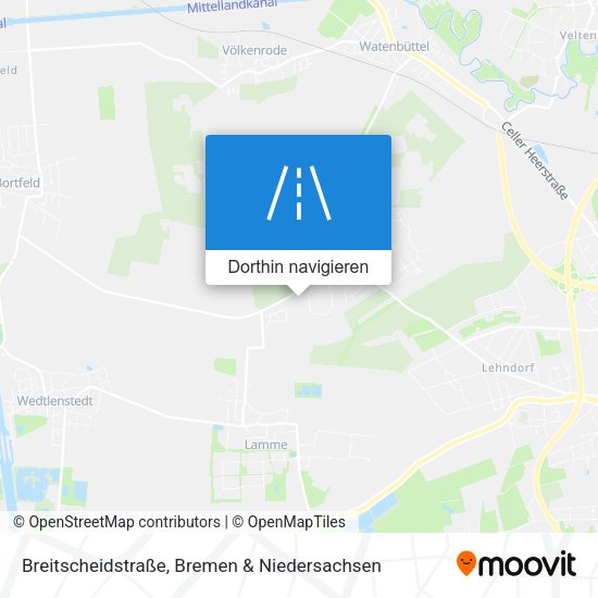 Breitscheidstraße Karte