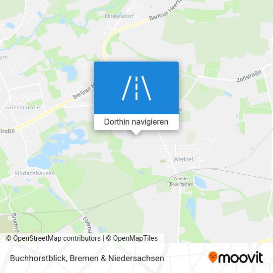 Buchhorstblick Karte