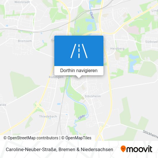 Caroline-Neuber-Straße Karte